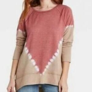 Knox Rose Shirt Women’s Size Small Long Sleeve Tie-Dye